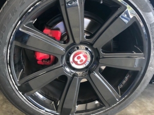 Wheel Reconditioning of 2016 Bentley Continental GT in Dallas, TX
