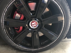 Wheel Reconditioning of 2016 Bentley Continental GT in Dallas, TX