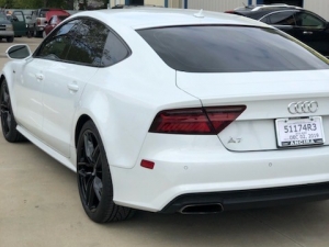 Wheel Reconditioning of 2016 Audi A7 Supercharged in Dallas, TX